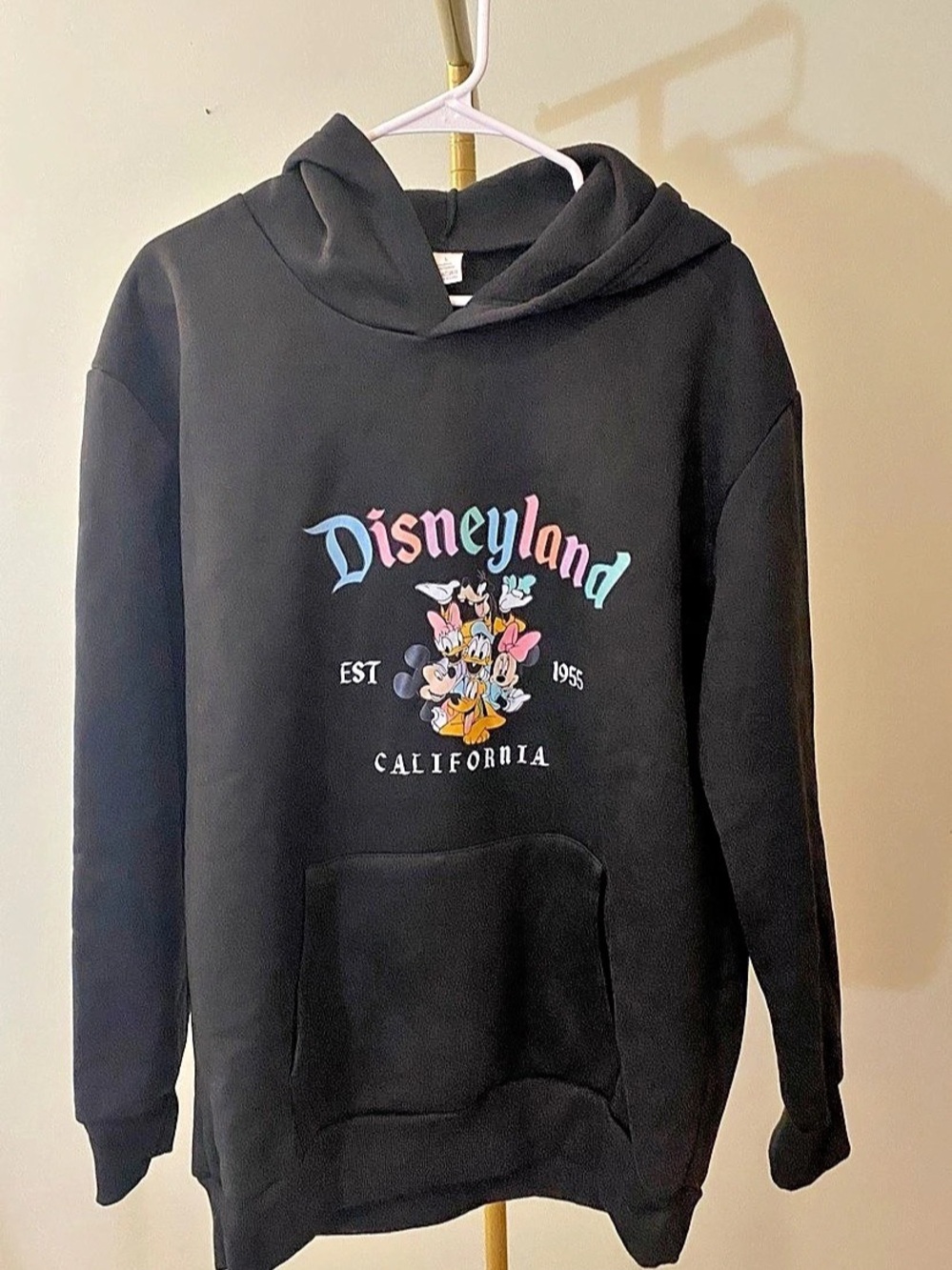 Retro Disneyland California Mickey and Friends
Graphic Hooded Sweatshirt Size La